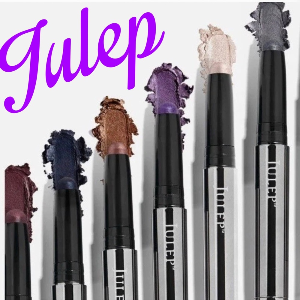 JULEP 101 EYESHADOW LOT OF 6 ~ LOT OF 3 JULEP GEL LINER ~ NIB